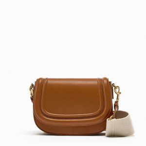 Zara Brown Shoulder Bag